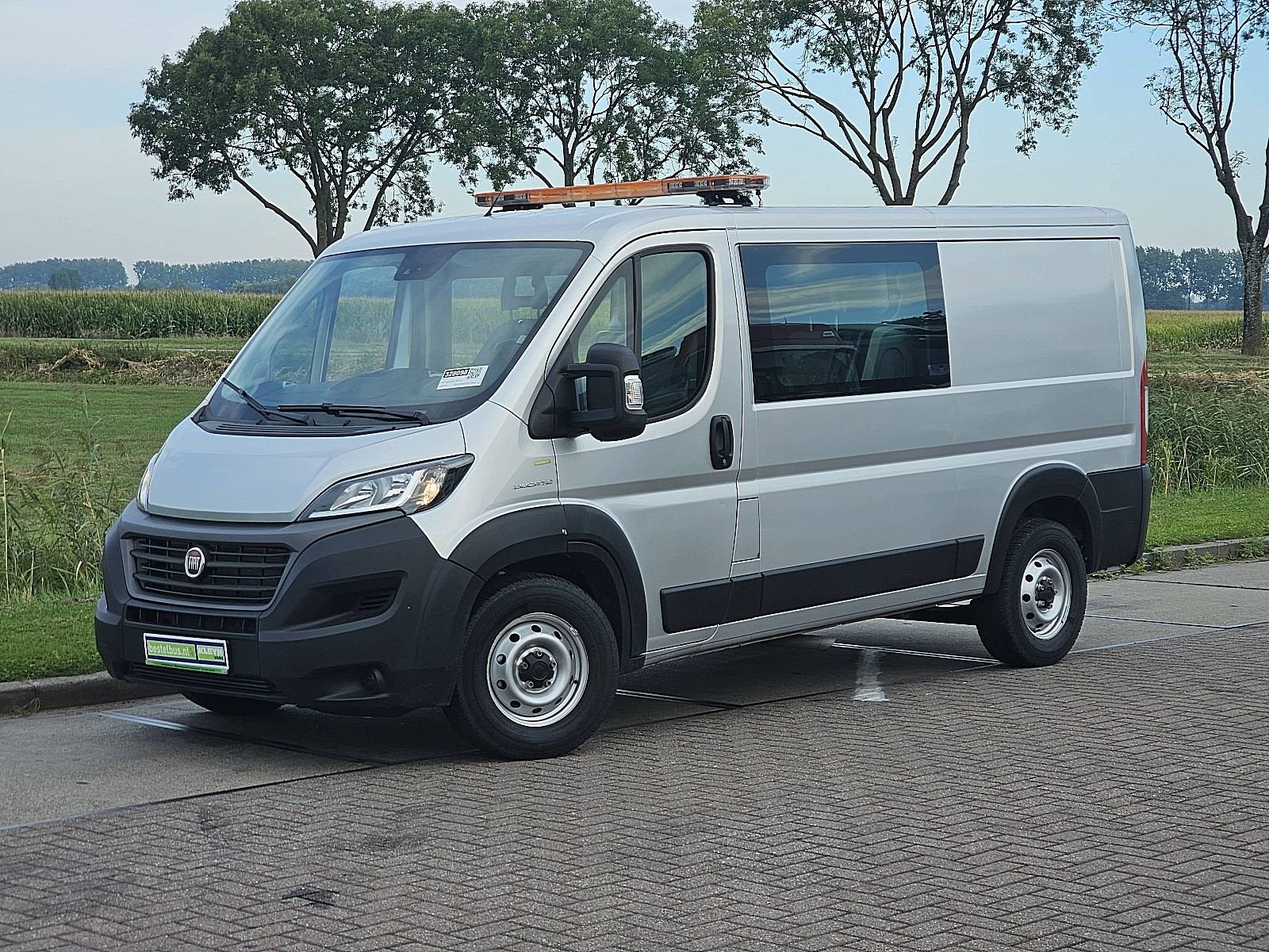FIAT DUCATO 35 2.3 dc clima euro6, Auto's, Voorwielaandrijving, Euro 6, Bedrijf, 2 stoelen