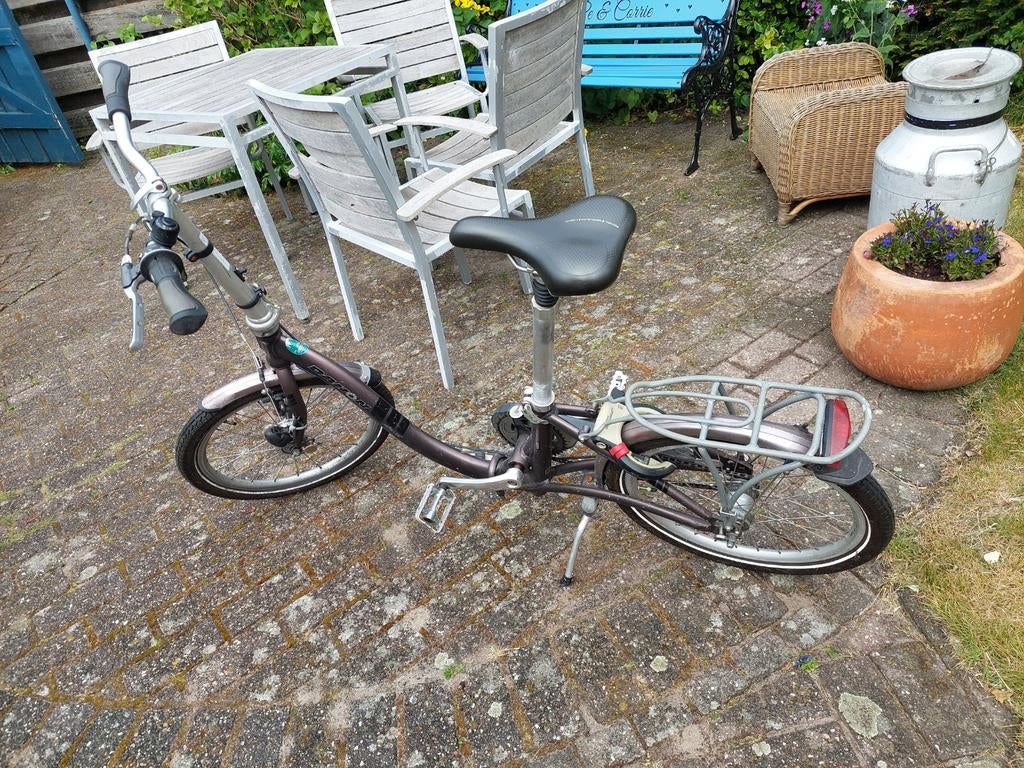 Dahon ciao vouwfiets aluminium, Fietsen en Brommers, Fietsen | Vouwfietsen, Ophalen, Gebruikt, Versnellingen