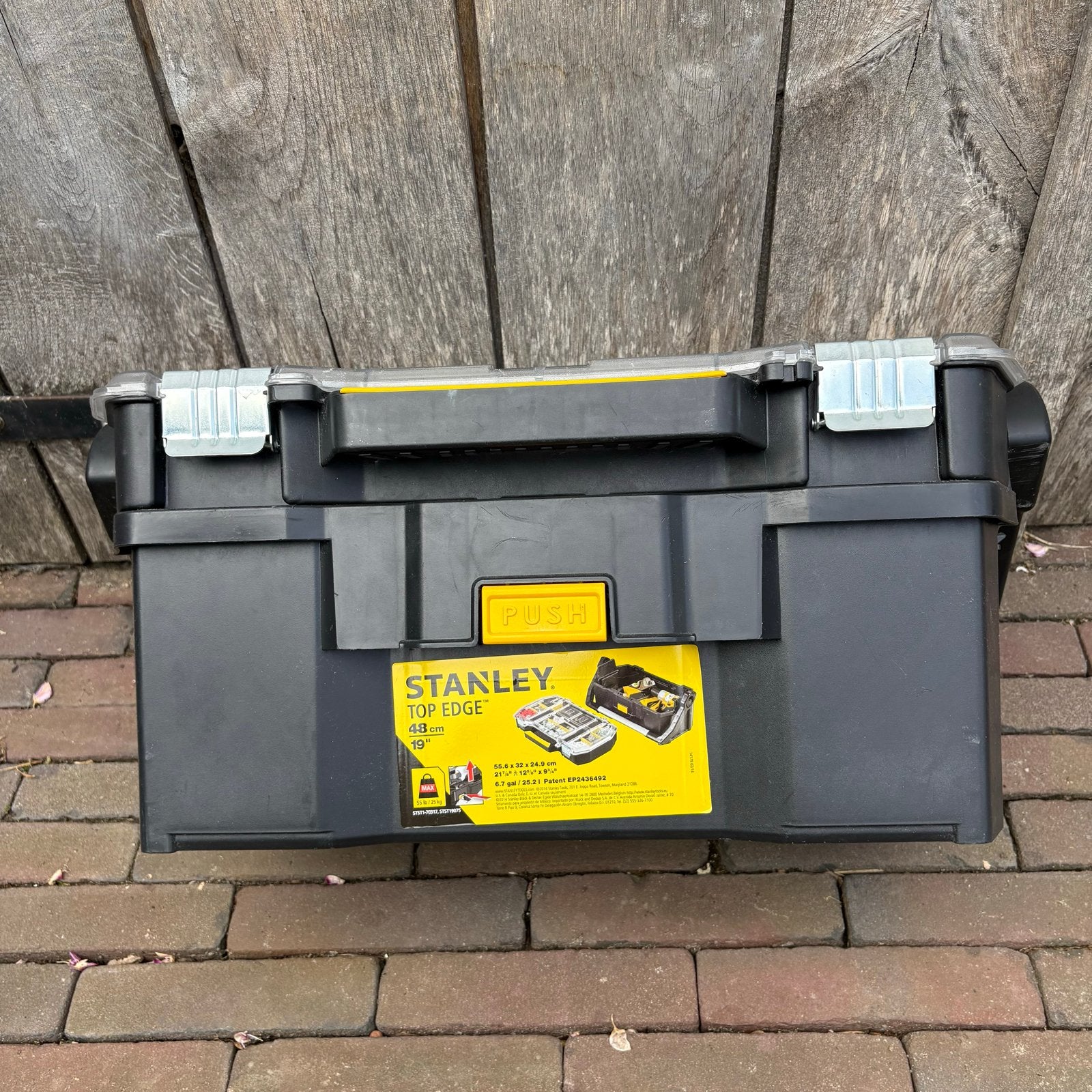 Stanley Top Edge Gereedschapskist 48 cm, Ophalen, Gebruikt