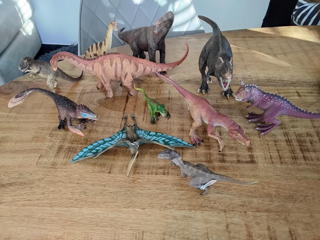 Schleich Dino's, mooie aanbieding!, Ophalen of Verzenden, Zo goed als nieuw
