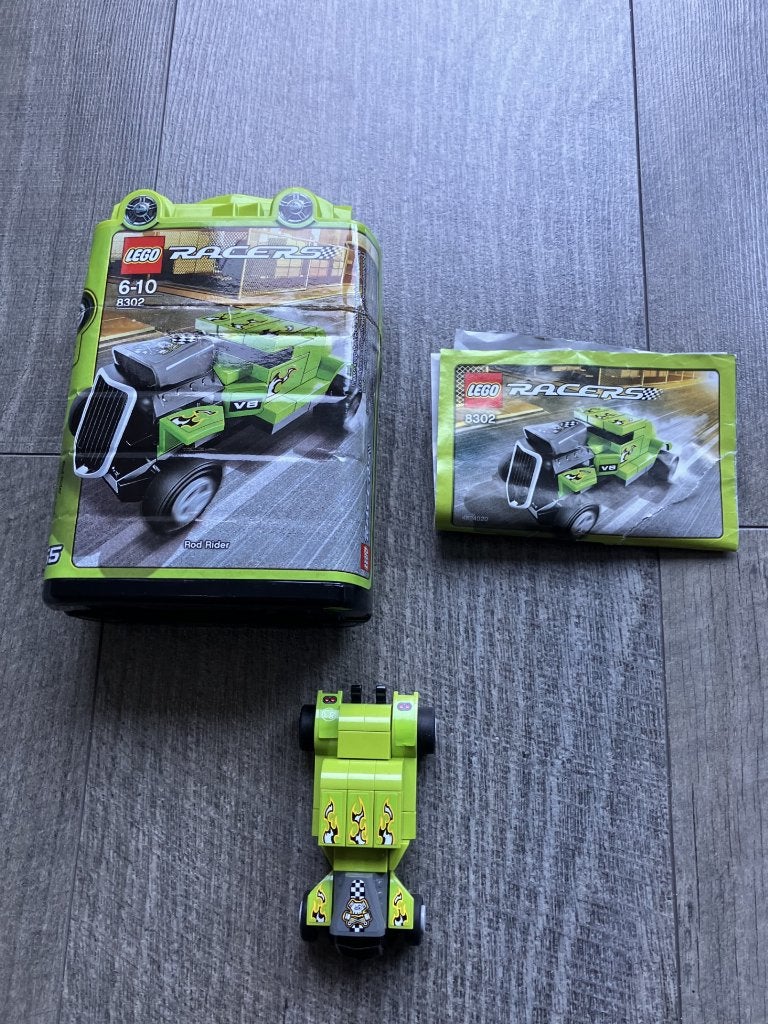 LEGO Racers Rod Rider - 8302, Compleet, Lego, Ophalen of Verzenden, Zo goed als nieuw