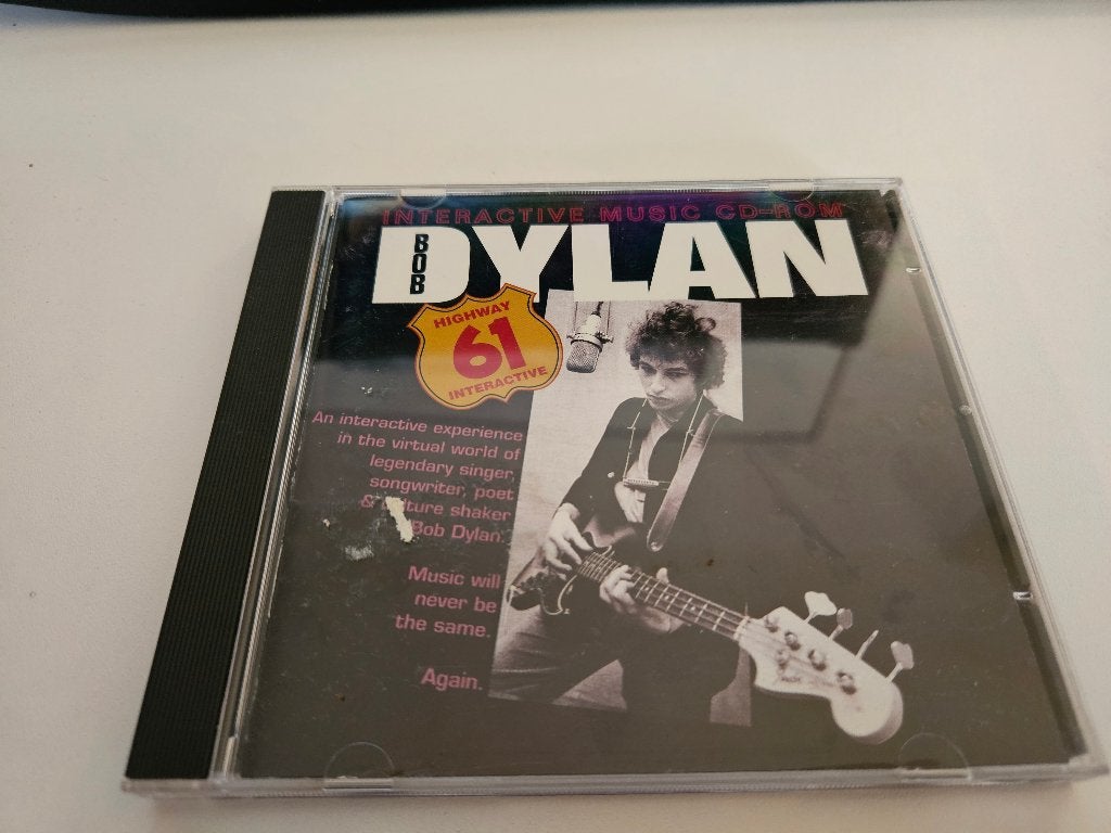 Bob Dylan - Highway 61 Interactive cd-rom, Spelcomputers en Games, Games | Pc, Muziek, Gebruikt, 1 speler, Ophalen of Verzenden