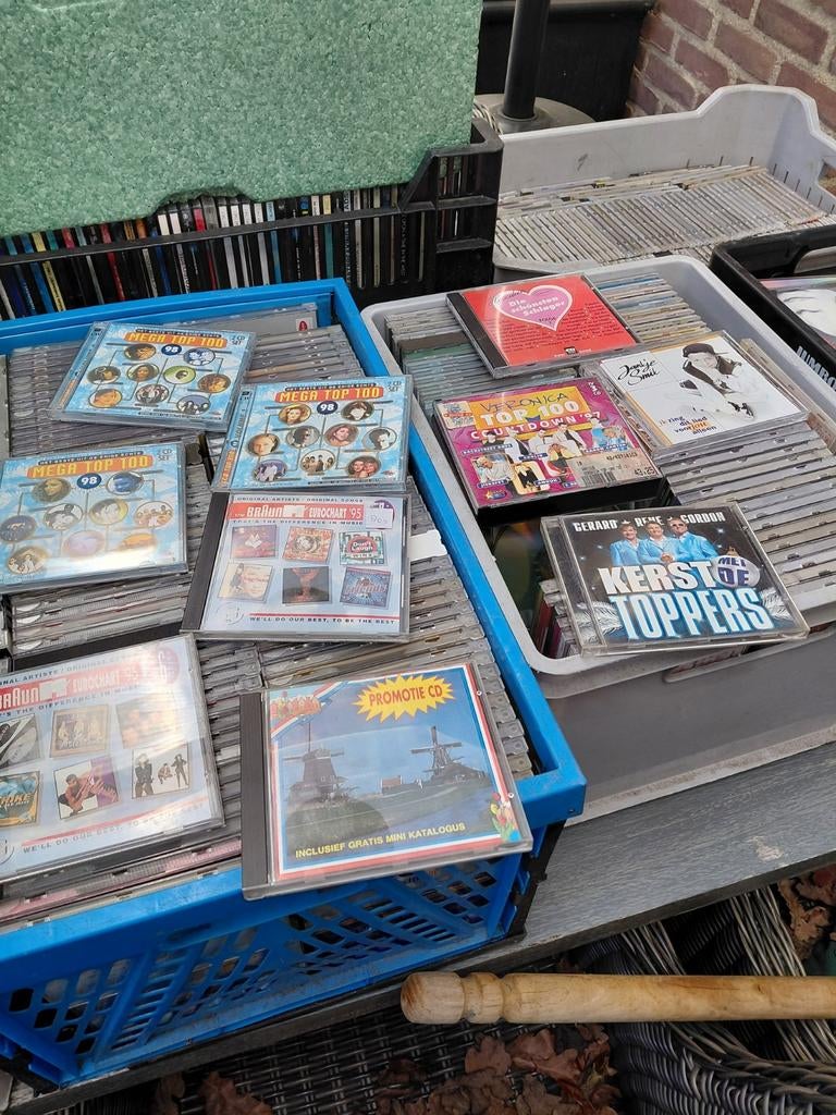 Zeer grote partij cd's + - 3000 stuks van alles wat, Ophalen of Verzenden, Gebruikt, Boxset