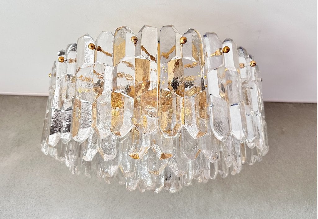 Vintage Kalmar XXL plafondlamp, Niet ingevuld, Gebruikt, Mid century, Niet ingevuld