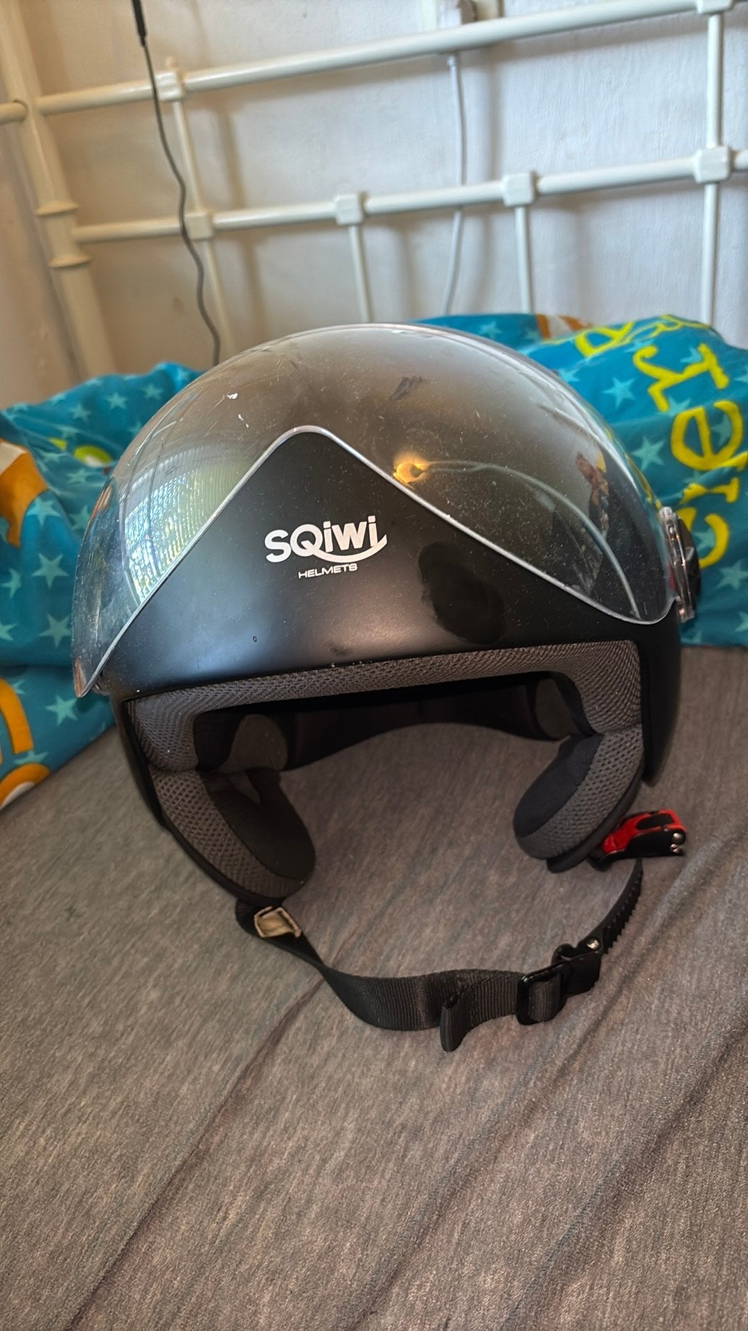 Scooter helm, Fietsen en Brommers, Ophalen of Verzenden, Zo goed als nieuw