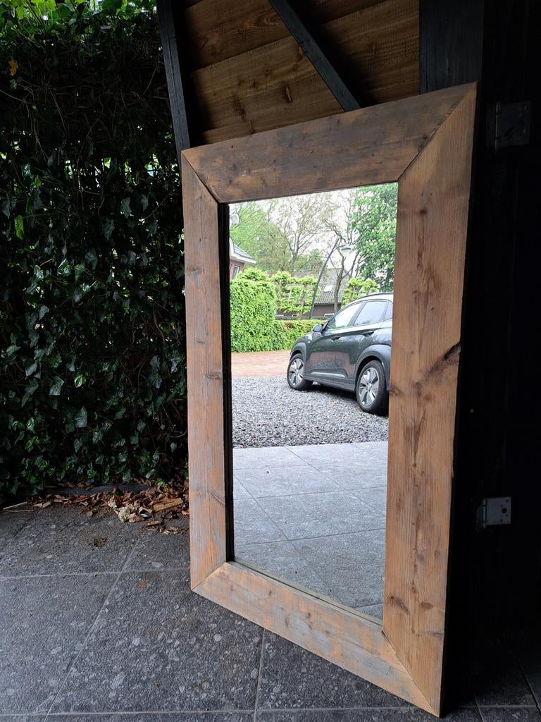 Alleen dit weekend ophalen voor €100,- - Grote spiegel, Ophalen, Gebruikt, 100 tot 150 cm, 75 tot 100 cm