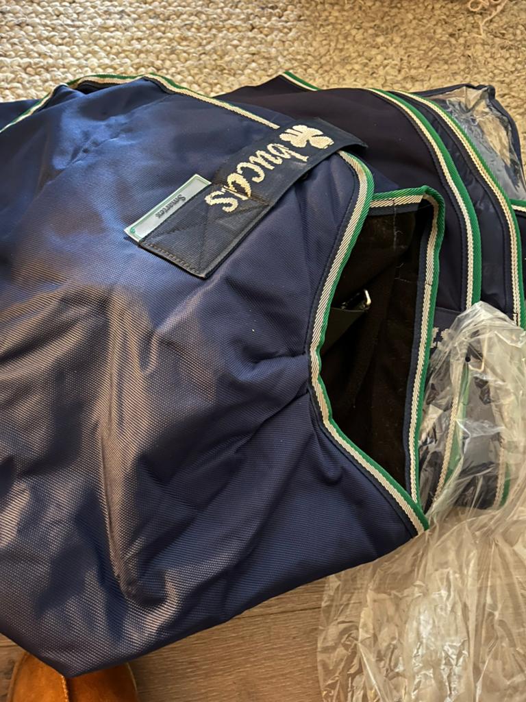 Bucas Smartex rain big neck 5.9 met hals, Dieren en Toebehoren, Paarden en Pony's | Dekens en Dekjes, Ophalen of Verzenden, Zo goed als nieuw