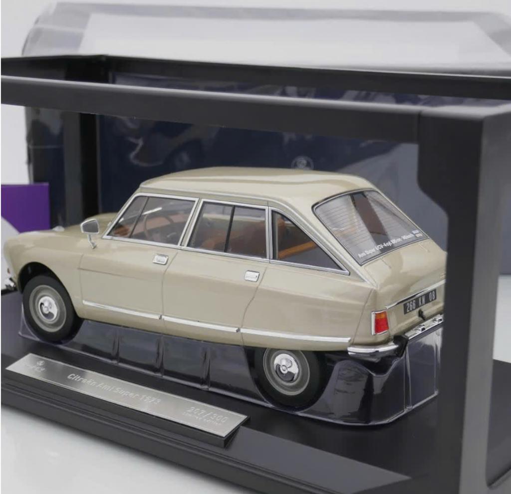 Citroen Ami Super 1973 Tholonet Beige L.E. 1/18 NOREV 181673, Hobby en Vrije tijd, Modelauto's | 1:18, Verzenden, Nieuw, Auto