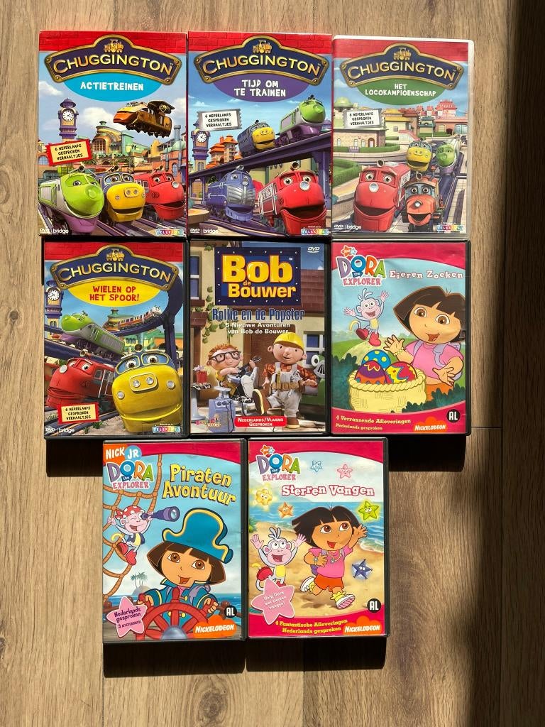 8x kinder dvd's in goede staat, Cd's en Dvd's, Dvd's | Kinderen en Jeugd, Alle leeftijden, Overige genres, Ophalen of Verzenden