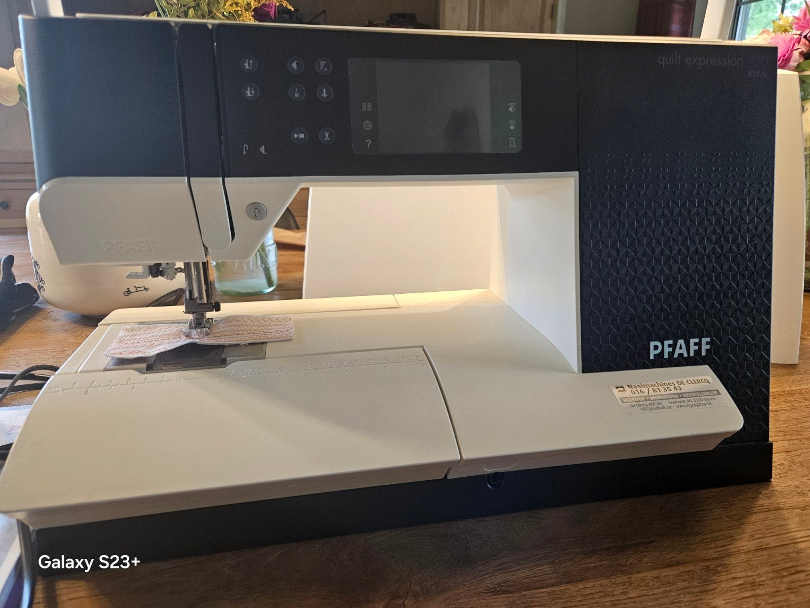Pfaff Quilt Expression 720 – In  topstaat!, Ophalen, Zo goed als nieuw, Naaimachine, Pfaff