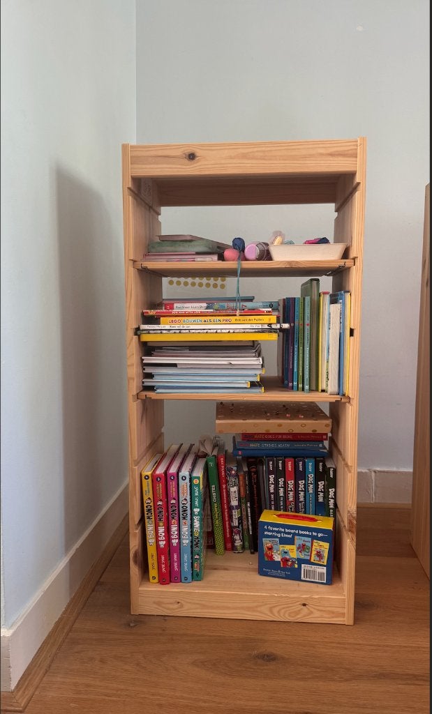 IKEA TROFAST Storage Unit with Shelves – Pine Wood, Ophalen, Gebruikt