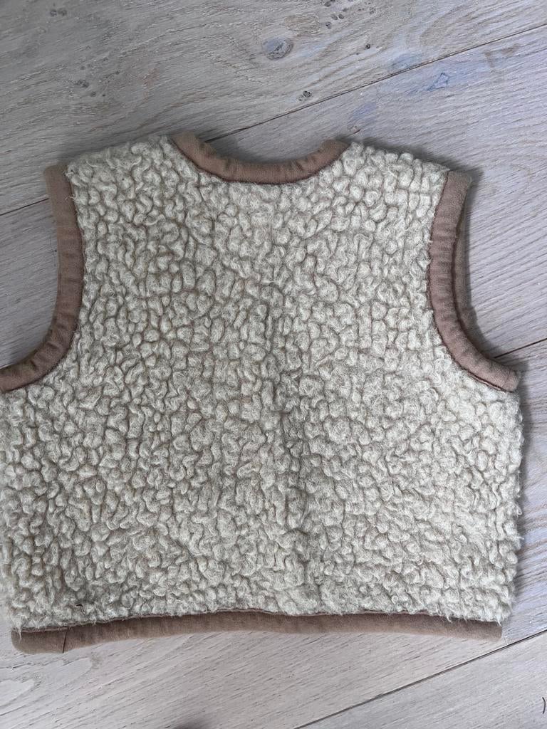 Wollen bodywarmer van Alwero maat S (104/110), Ophalen, Jongen of Meisje