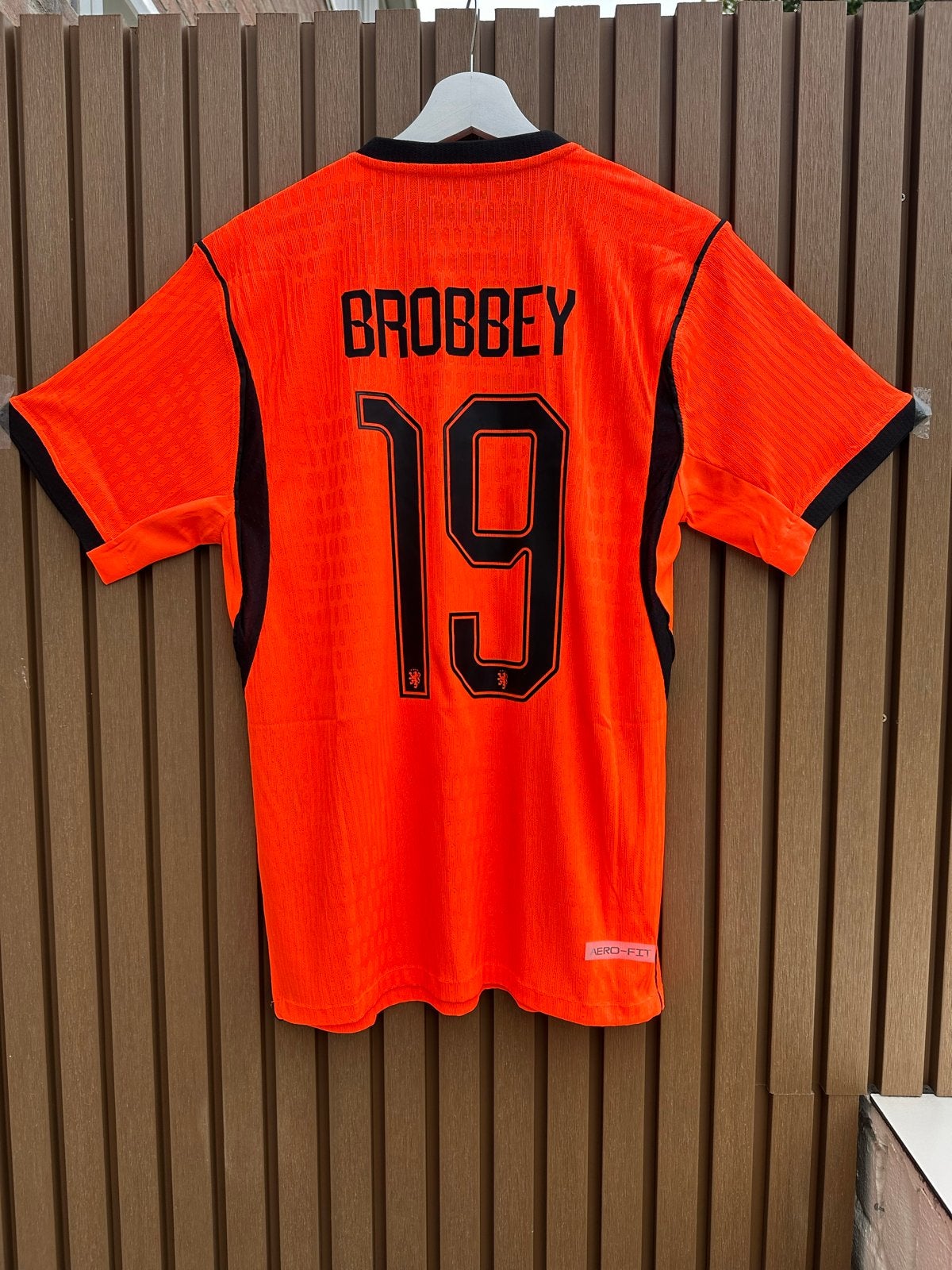 Nederlands Elftal Brobbey #19| Player Edition Shirt | Maat L, Maat L, Ophalen of Verzenden, Nieuw, Shirt