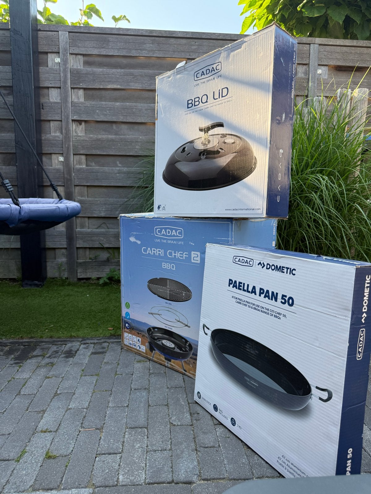 Cadac Carri Chef 2 BBQ - Compleet met accessoires, Ophalen, Gebruikt