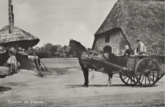 Elspeet boerenbedrijf, Verzenden, 1960 tot 1980, Gelopen, Gelderland