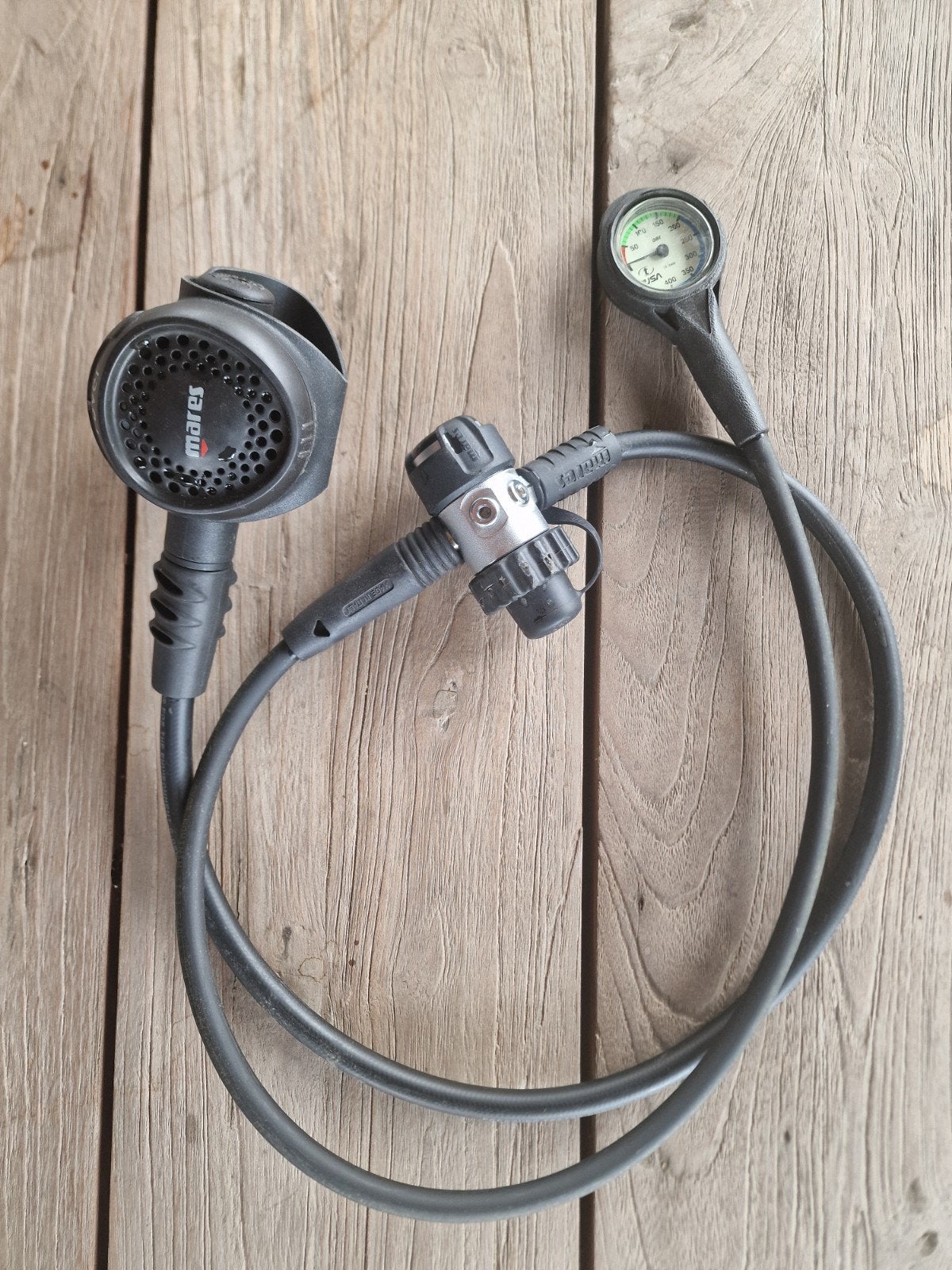 Mares Rover 2S ademautomaat met Manometer, Watersport en Boten, Duiken, Gebruikt, Ophalen of Verzenden