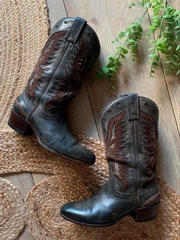 Sendra cowboylaarzen 37 western boots bohemian laarzen, Hoge laarzen, -, Ophalen of Verzenden, Zo goed als nieuw