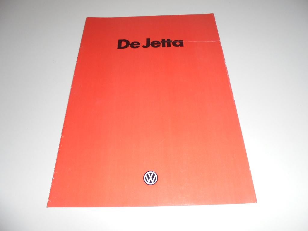 brochure Volkswagen Jetta  1981, Ophalen of Verzenden, Zo goed als nieuw, Volkswagen