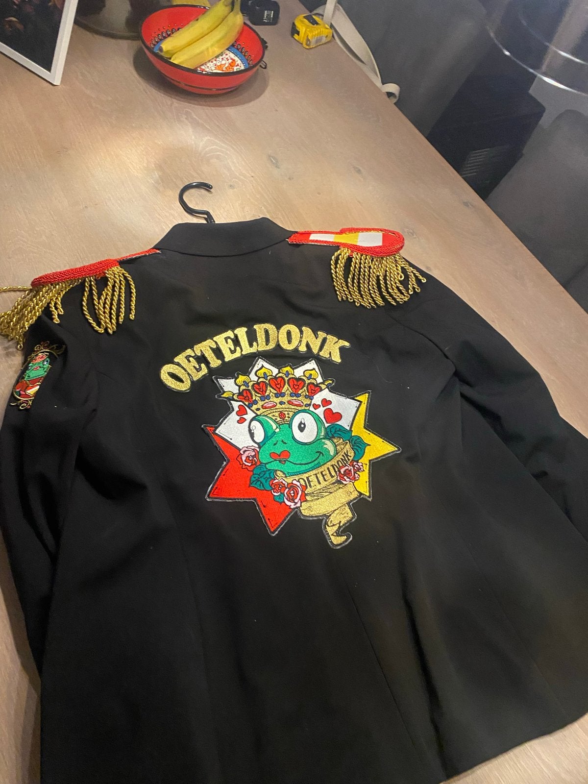 Leuk Oeteldonk Colbert - Carnaval Jasje dames, Ophalen, Gedragen, Maat 42/44 (L)