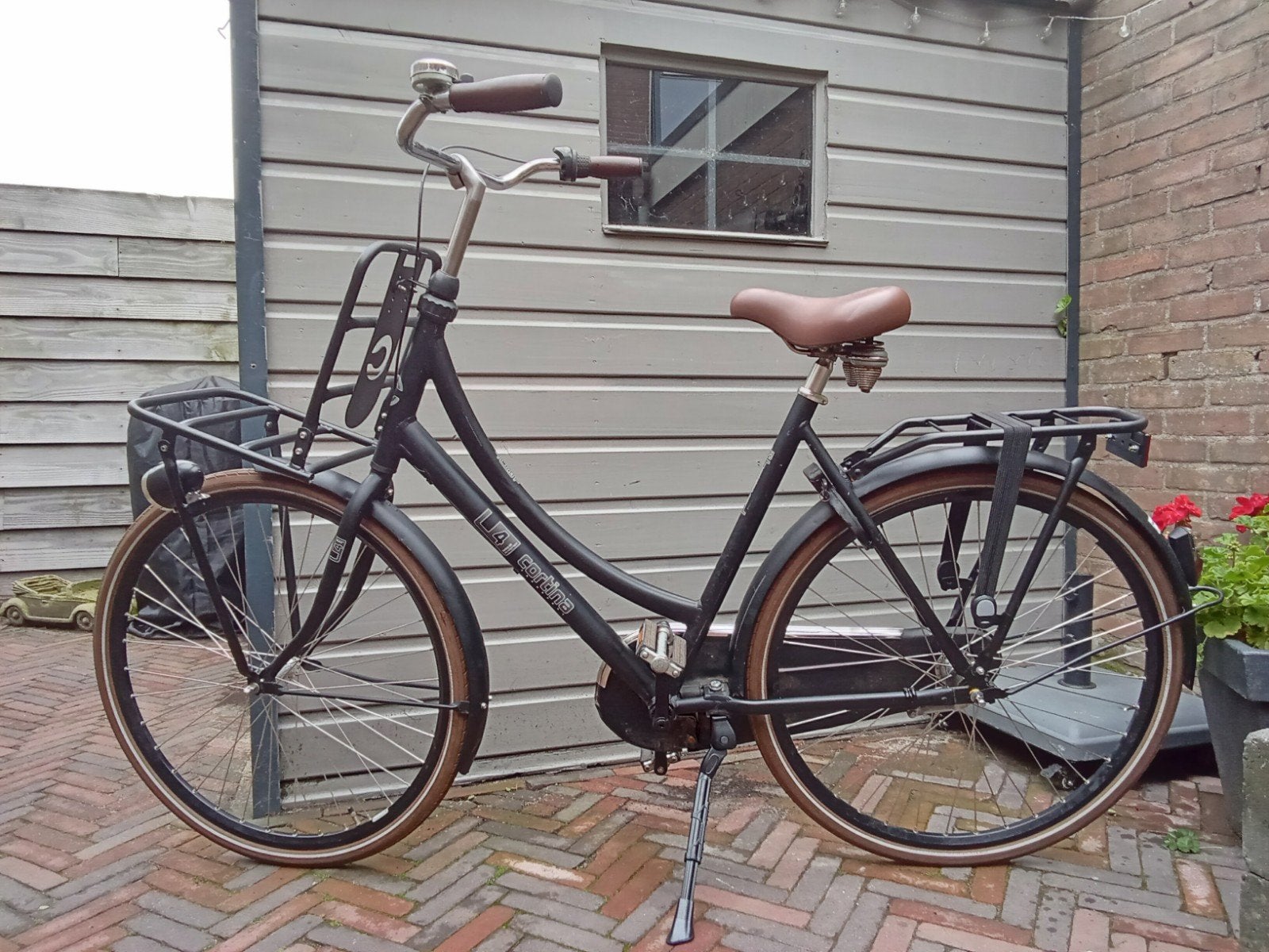 Cortina U4 57 cm, Fietsen en Brommers, Terugtraprem, Gebruikt, Versnellingen, 56 cm of meer