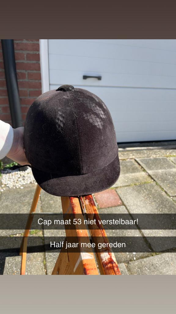 Paardrij Cap, Dieren en Toebehoren, Paardrijkleding, Ophalen, Gebruikt, Kinderen, Overige soorten