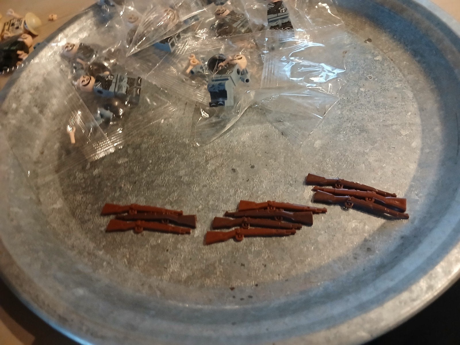 10 Italiaanse WO2 Minifiguren met Wapens (Niet-Lego), Ophalen of Verzenden, Nieuw