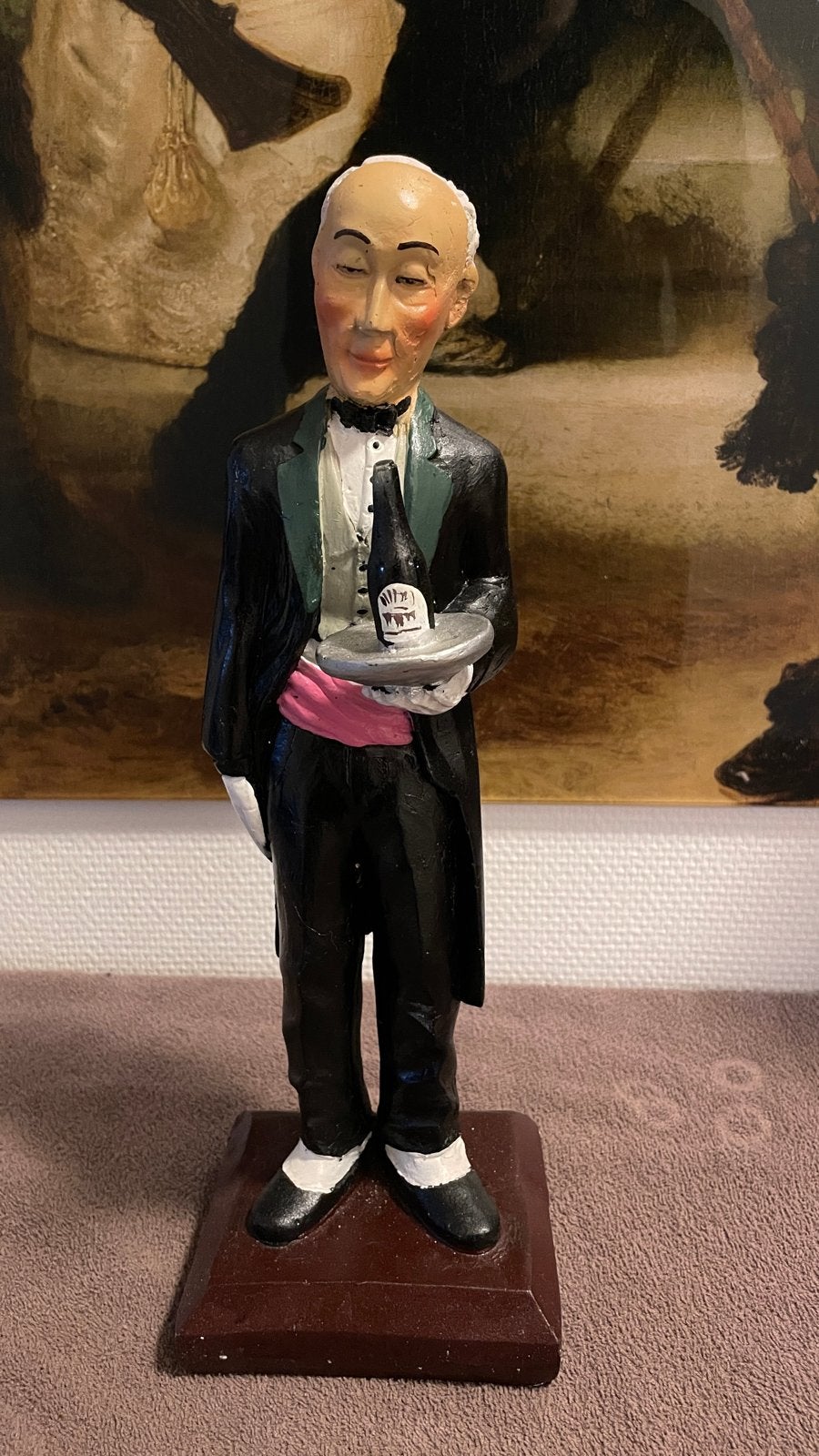 Polyester butlerbeeld walter the butler ca. 38 cm, Ophalen of Verzenden, Nieuw