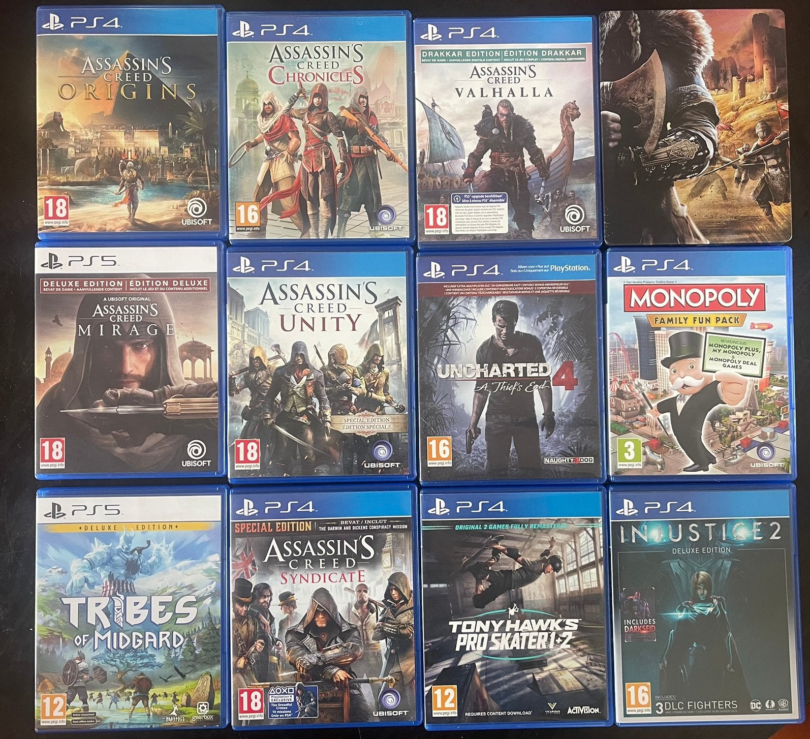 Ps4 en Ps5 spellen te koop, Spelcomputers en Games, Ophalen, Zo goed als nieuw