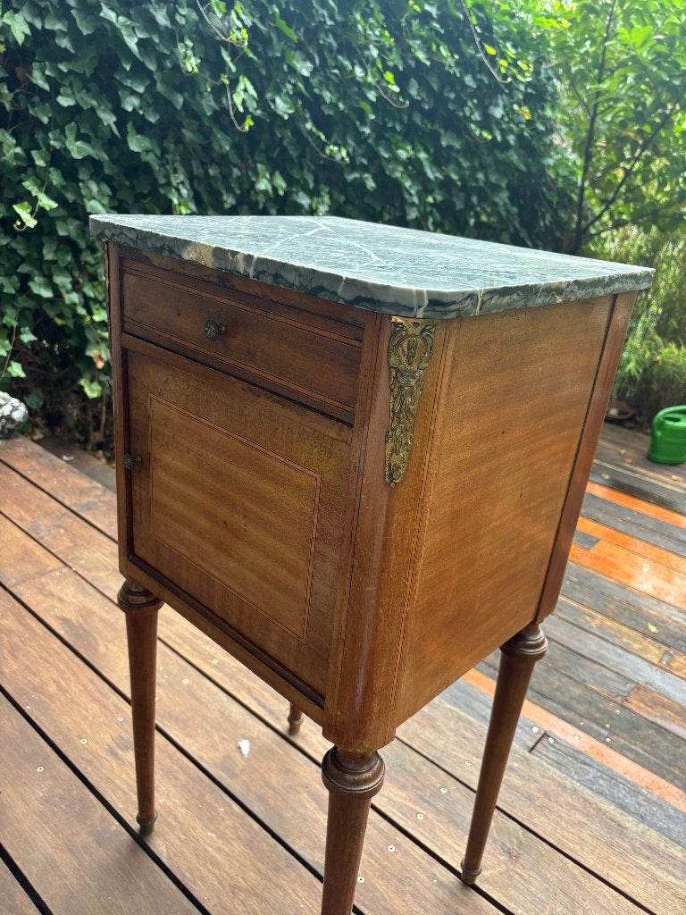 Nachtkastje antiek Louis XVI /Chevêt, Ophalen