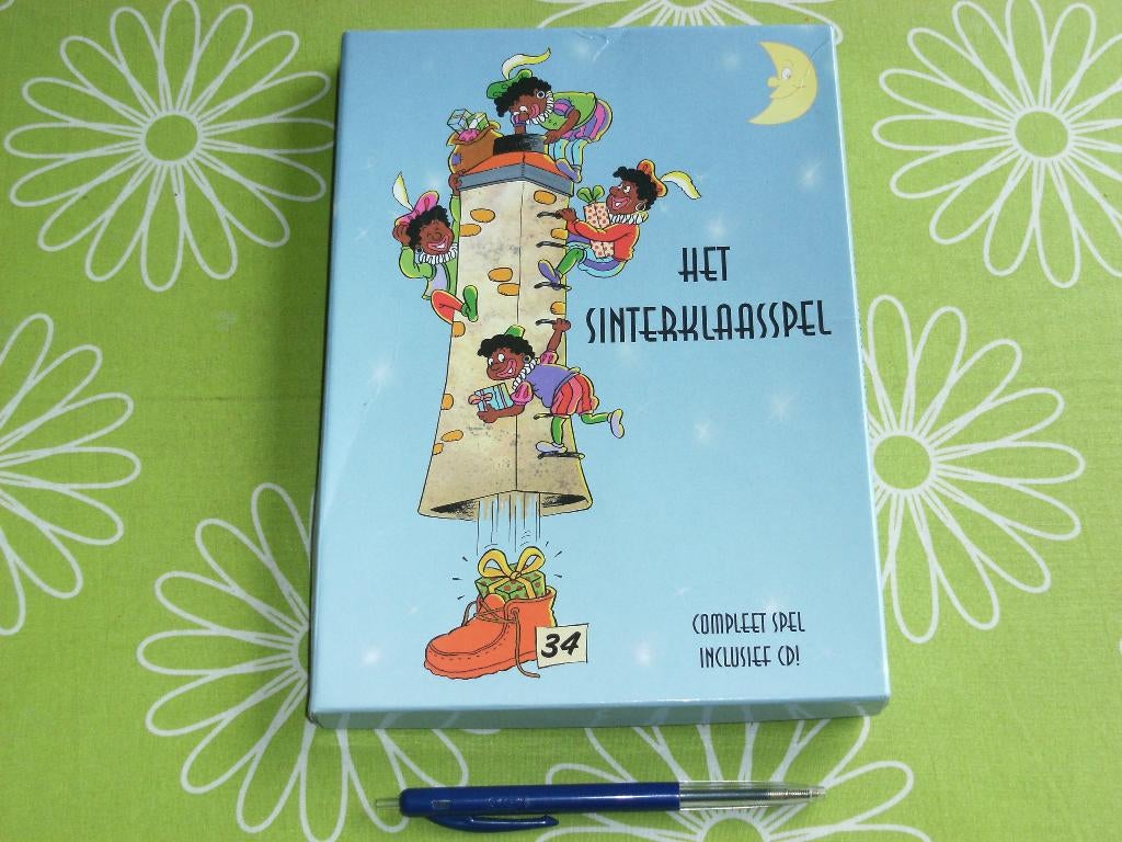 Het sinterklaasspel - compleet spel inclusief CD, Vijf spelers of meer, Ophalen of Verzenden, Zo goed als nieuw