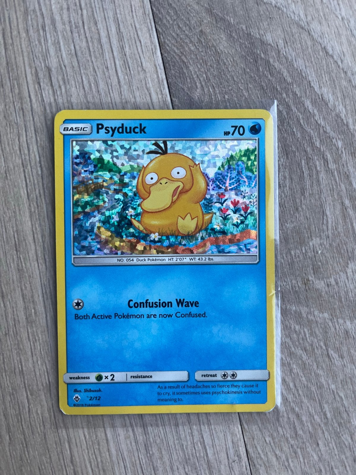 Pokemon kaart Psyduck (promo mcdonalds), Ophalen of Verzenden, Gebruikt, Losse kaart