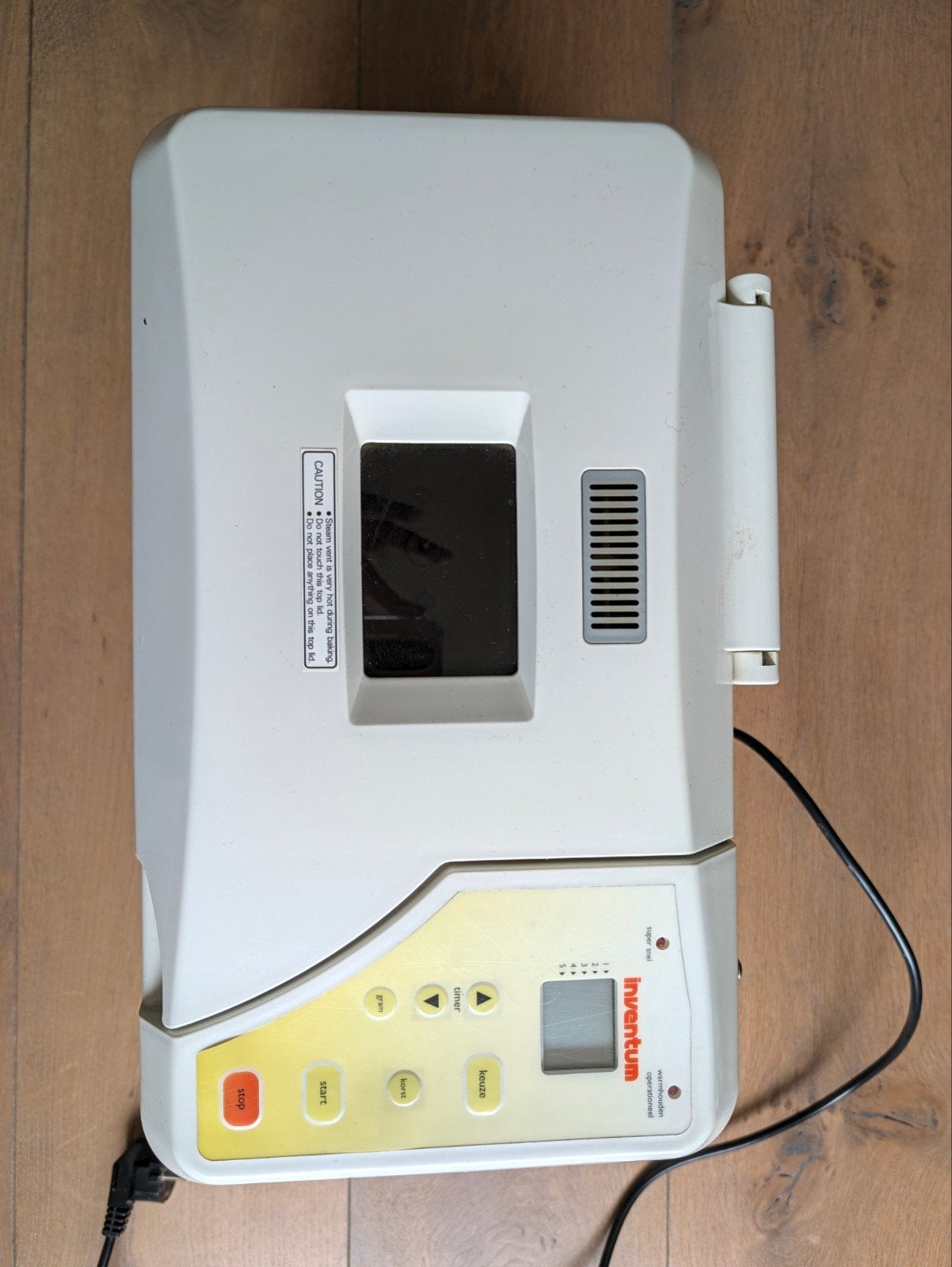 Inventum Broodbakmachine, Ophalen, Zo goed als nieuw, Kijkvenster