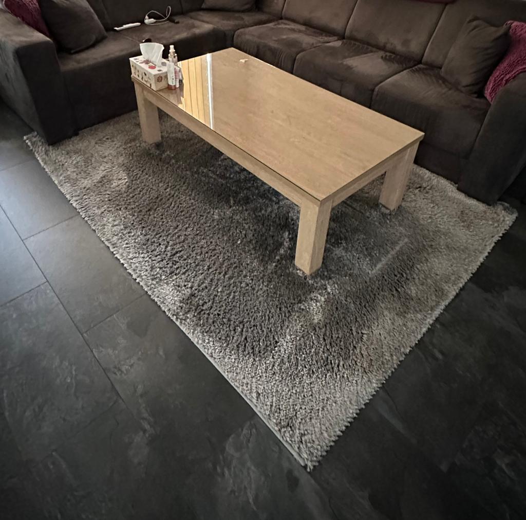 Vloerkleed grijs (220x160 cm), Ophalen of Verzenden, Grijs, Rechthoekig, 200 cm of meer