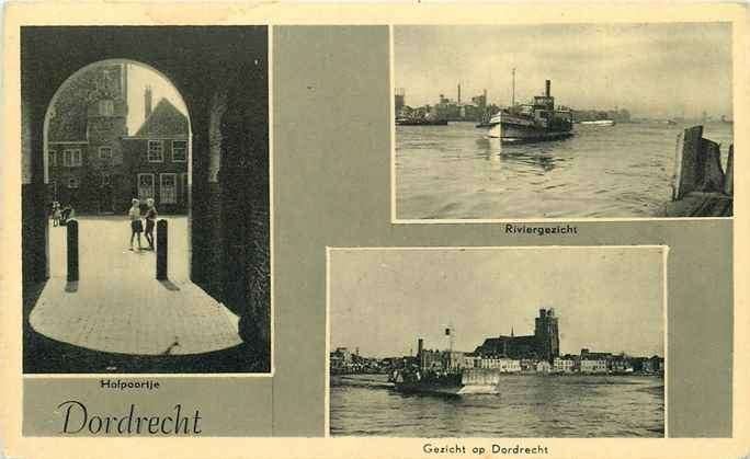 301-117-045 Dordrecht Gezicht op, Verzenden, Voor 1920, Zuid-Holland