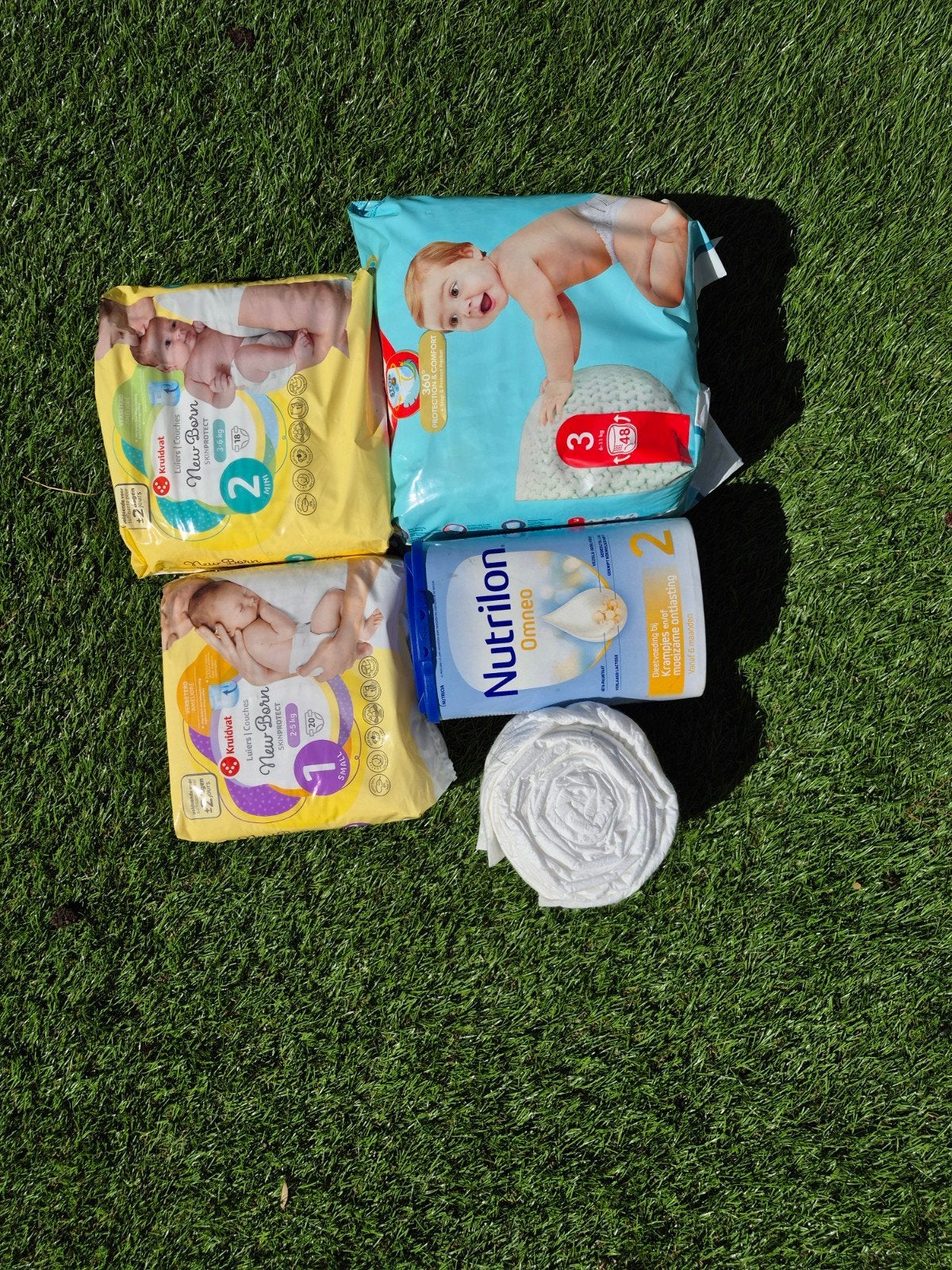 Pakket luiers en Nutrilon Omneo, Ophalen, Nieuw, Overige typen
