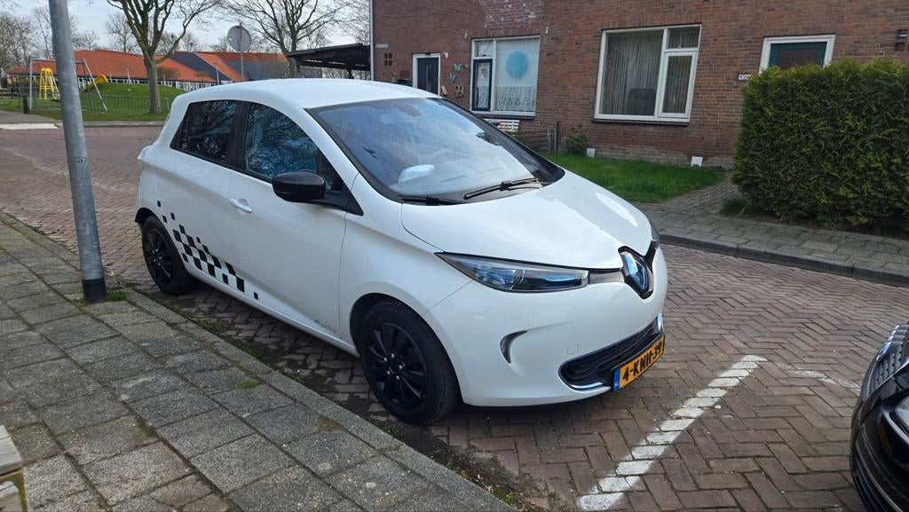 Renault ZOE E 2013 Wit, Stof, 58 pk, Origineel Nederlands, USB