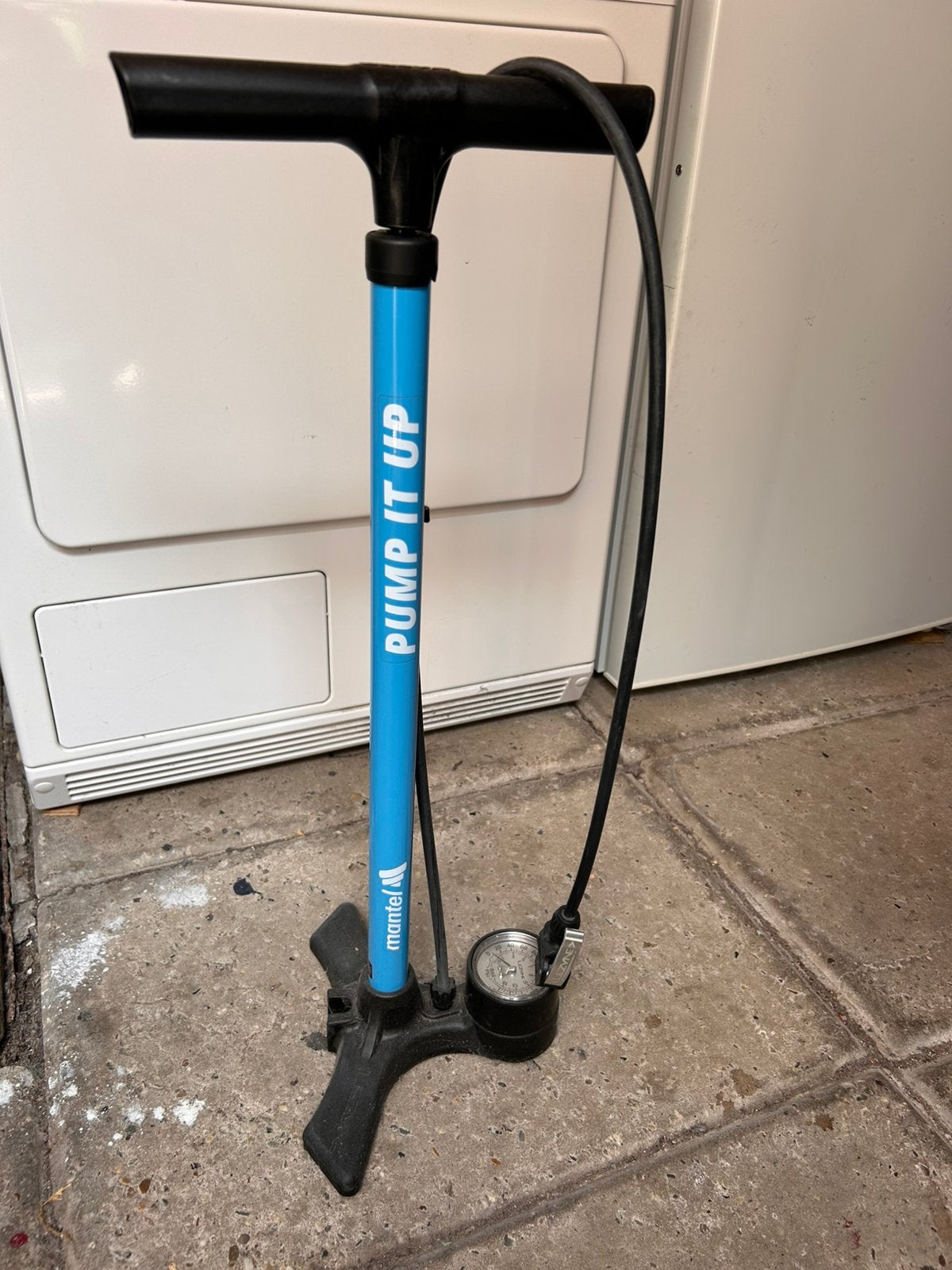 Fietspomp drukmeter, Ophalen, Drukmeter, Zo goed als nieuw