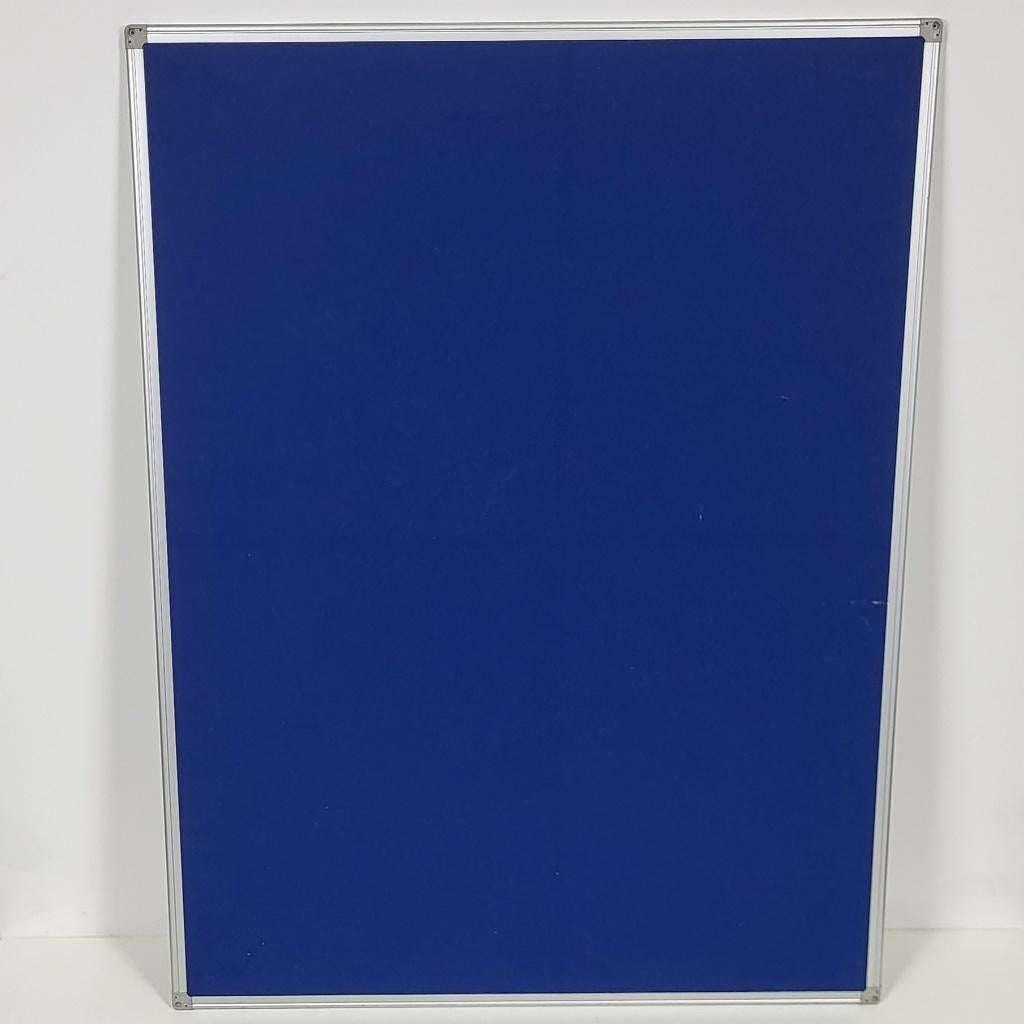 Prikbord 90 120 cm - Blauw 25638, Ophalen, Gebruikt, Prikbord