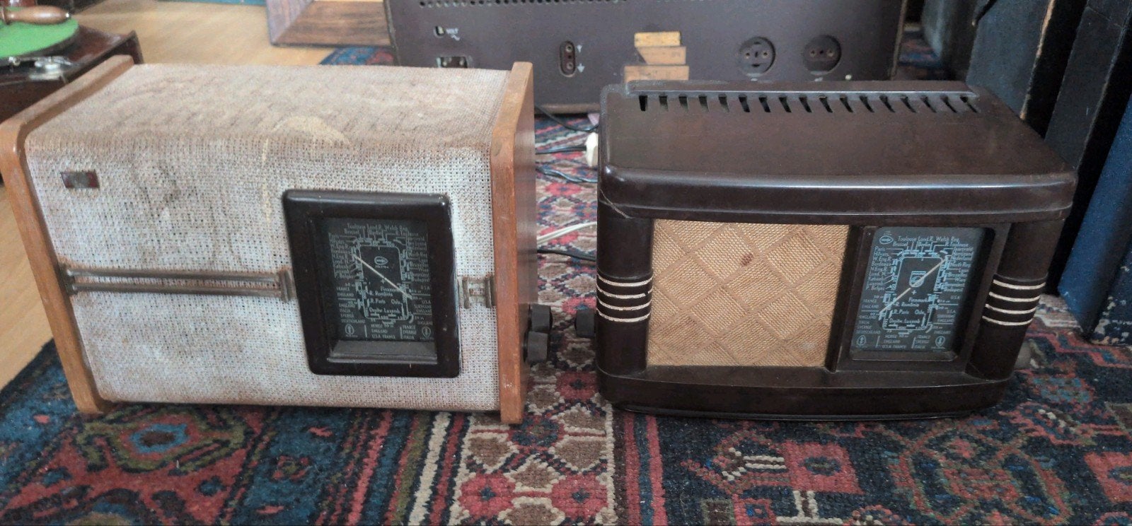 Nsf H 54 U -05, Philips 208U -05 Herrijzend Nederland 1945, Ophalen of Verzenden
