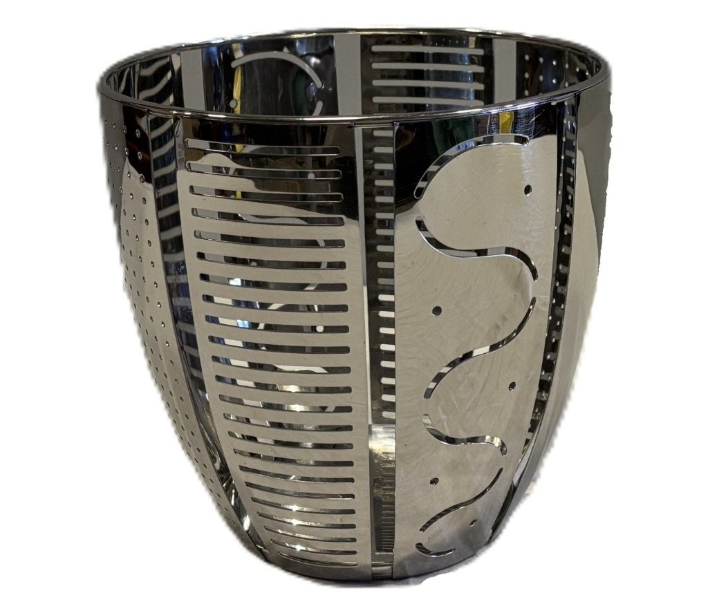 Alessi Helmut citrusmand / fruitmand van RVS, Alessi (tweedehands product), Gebruikt, Niet bekend (tweedehands product), Mand