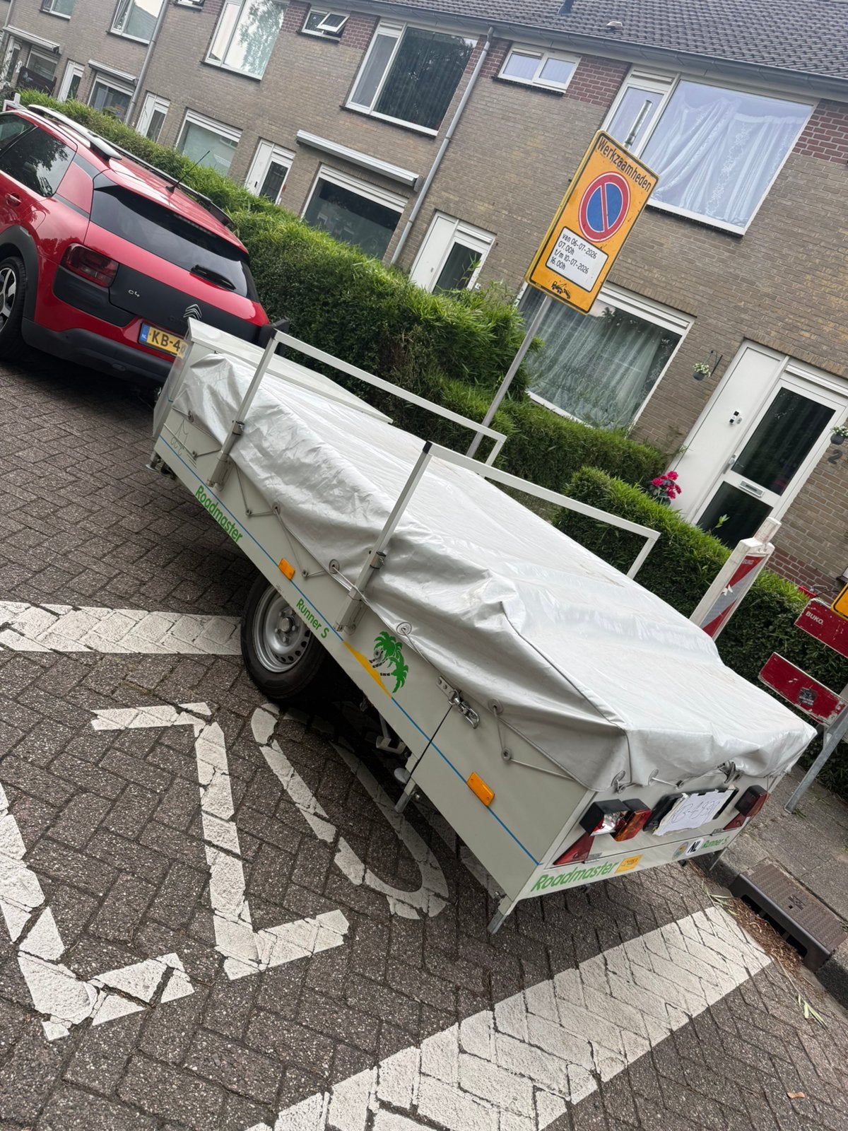Afdekzeil Roadmaster Runner S vouwwagen grijs, Ophalen of Verzenden, Gebruikt