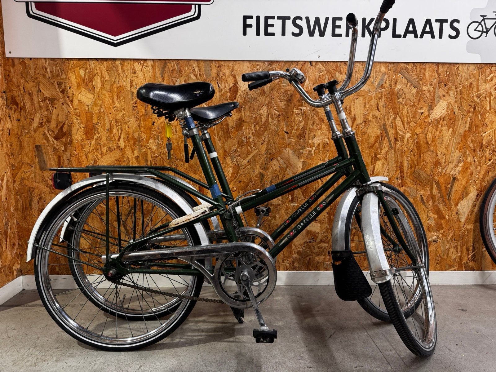 Gazelle Klapfiets, Ophalen, Gebruikt, Deels opvouwbaar, Gazelle