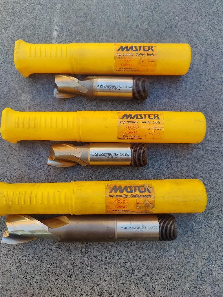 Cofler & C Master 756 (25mm) & 778 (28mm) CX120 HSS Frees, Overige soorten, Ophalen of Verzenden, Zo goed als nieuw, Cofler & C