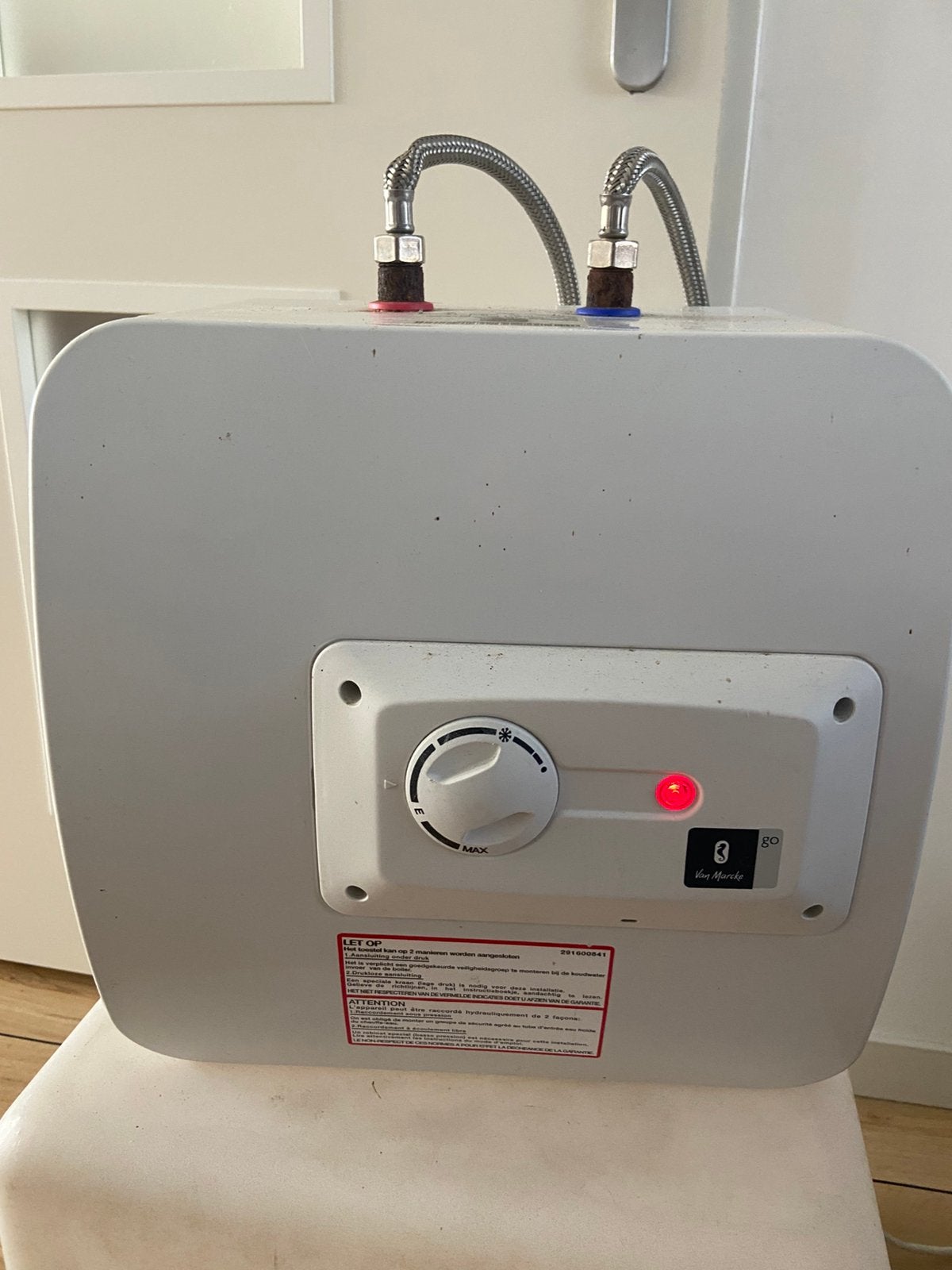 Van Marcke Go, 10 liter boiler., Minder dan 20 liter, Ophalen, Gebruikt, Boiler