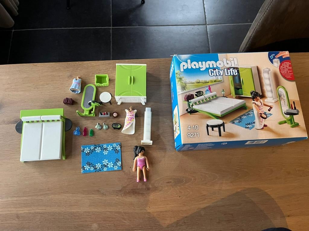 Playmobil City Life 9271 complete slaapkamerset, Ophalen of Verzenden, Zo goed als nieuw, Meisje