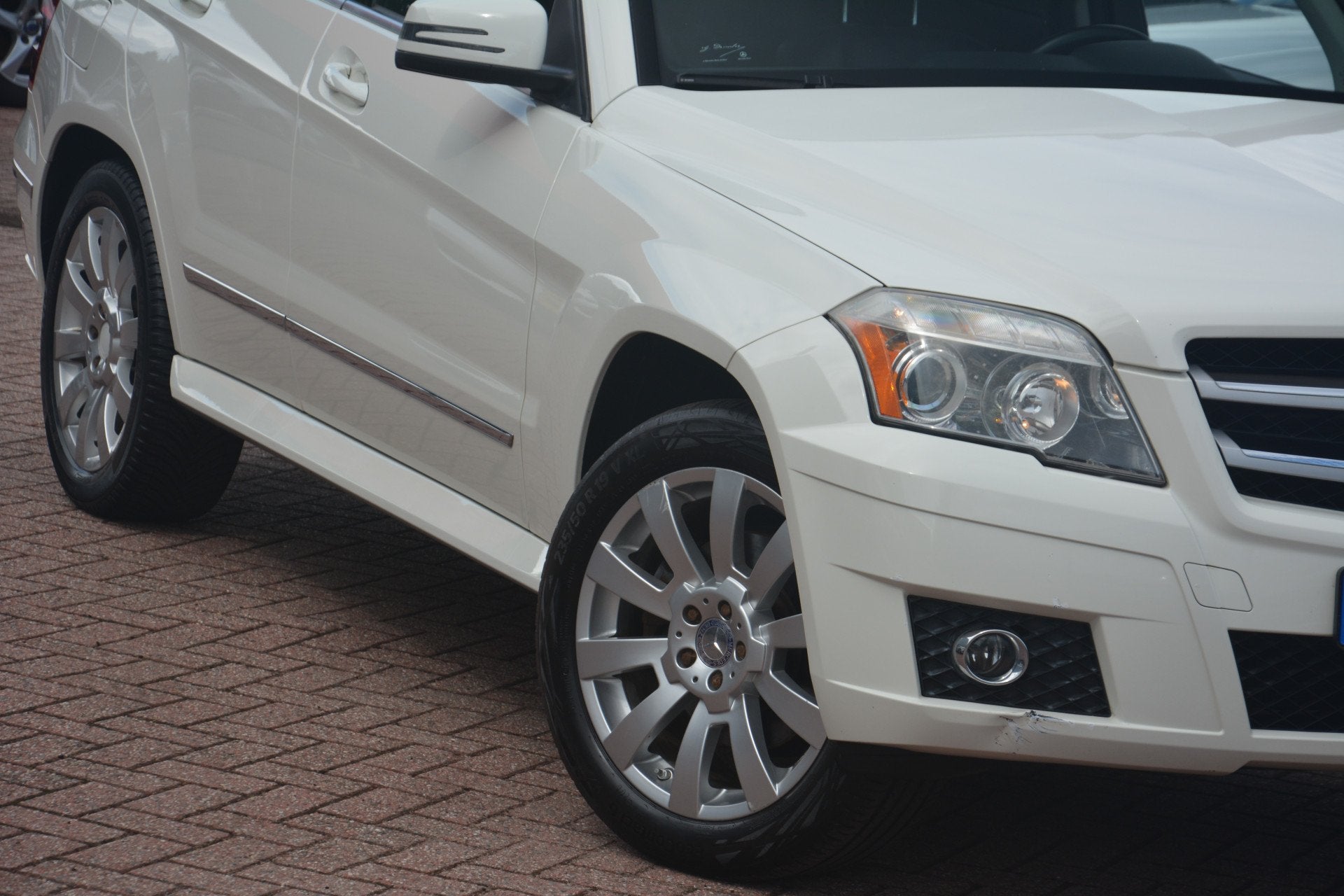 Mercedes-Benz GLK-Klasse 350 4-Matic | Clima | Cruise-contro, Auto's, Automaat, Gebruikt, Wit, 10 km/l