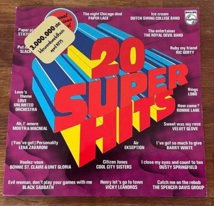 N15. LP 20 Super Hits, LP, Pop, Ophalen of Verzenden, Zo goed als nieuw