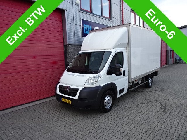 Citroën Jumper 35 2.2 HDI bakwagen 430 x 230 x 210 airco, Auto's, Bestelauto's, Voorwielaandrijving, Stof, Gebruikt, Wit