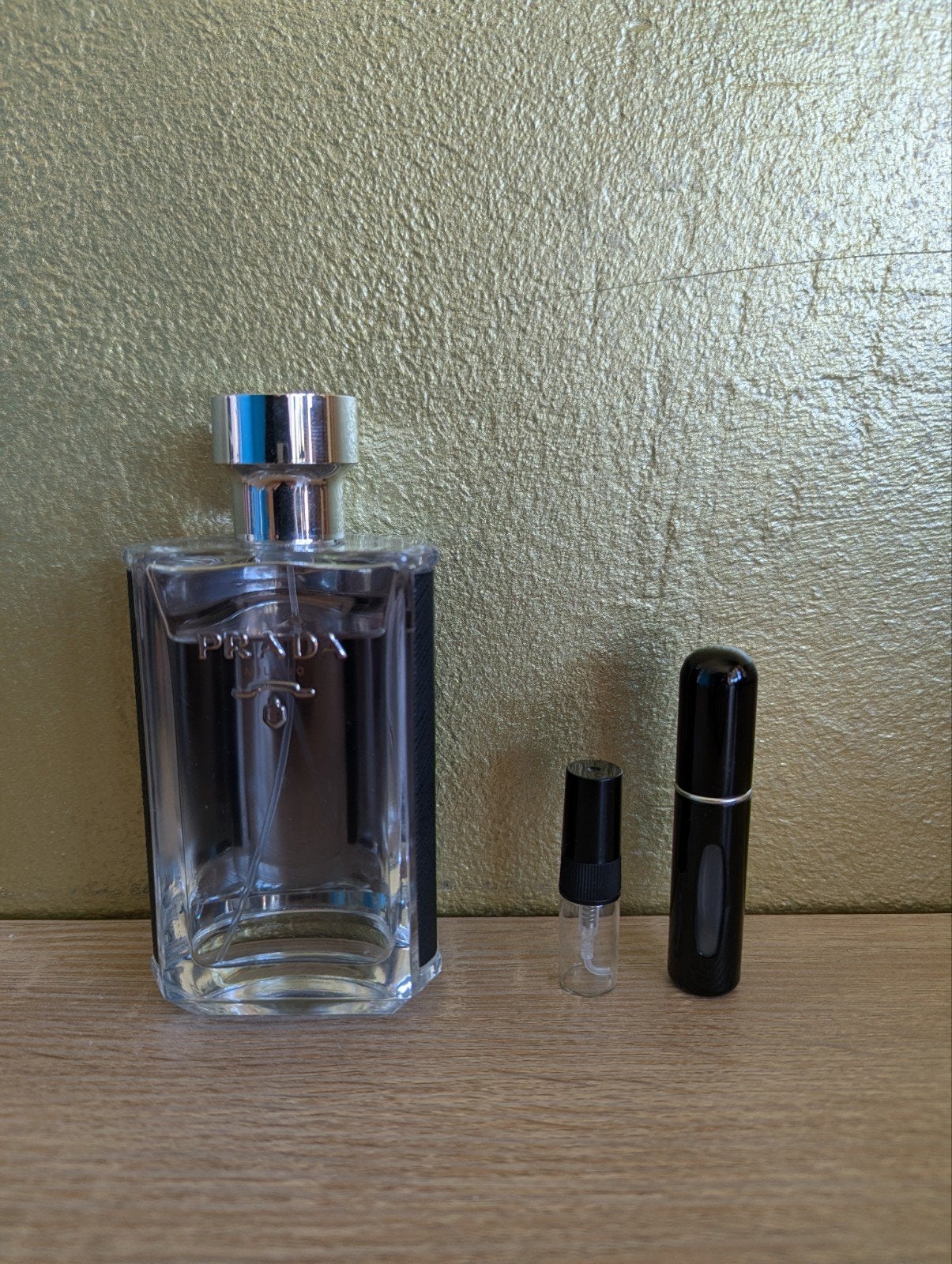 Prada L'homme EDT 2ml en 5ml testers, Ophalen of Verzenden, Zo goed als nieuw