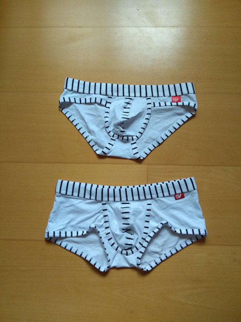2x sexy Wangjiang boxerslip boxer en bikinislip slip maat S, Verzenden, Wit, Wangjiang, Boxer